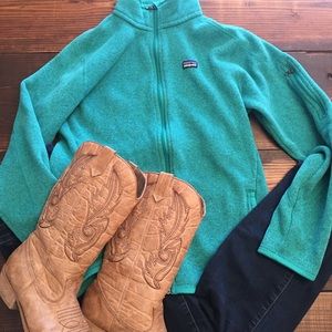 Patagonia full zip sweatshirt